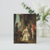 Carte Postale Expérience électrique, l'une d'une série (Debout devant)