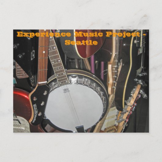 Carte Postale Experience Music Project - Seattle (Devant)