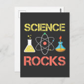 Carte Postale Expériences de laboratoire de sciences cool Médeci (Devant / Derrière)
