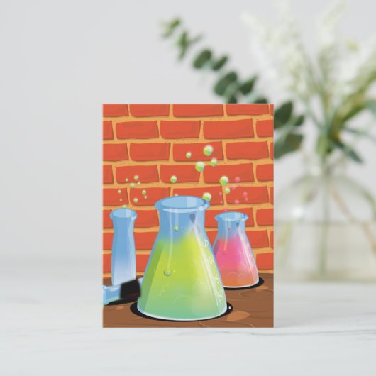 Carte Postale Expériences en science du dessin (Debout devant)