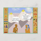 Carte Postale Expliquer les Pyramides (Devant)