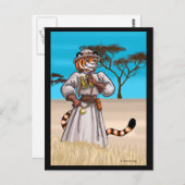 Carte postale Explorateur (Devant / Derrière)