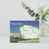 Carte Postale explorateur antarctique (Debout devant)