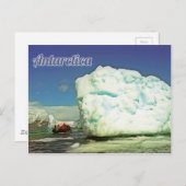 Carte Postale explorateur antarctique (Devant / Derrière)