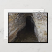 Carte Postale Exploration des grottes (Devant / Derrière)