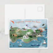 Carte Postale Exploration du littoral San Pedro Illustration Pho (Devant / Derrière)