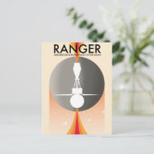 Carte Postale Exploration et photographie de Ranger de la Lune (Debout devant)