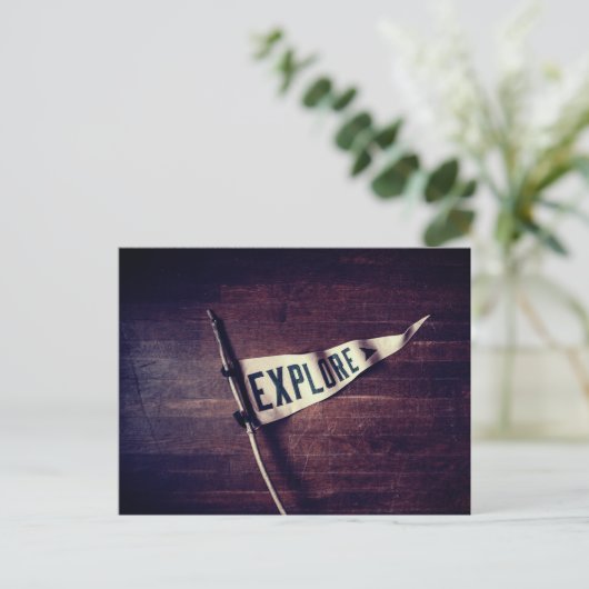 Carte Postale Explore - L'aventure attend (Debout devant)