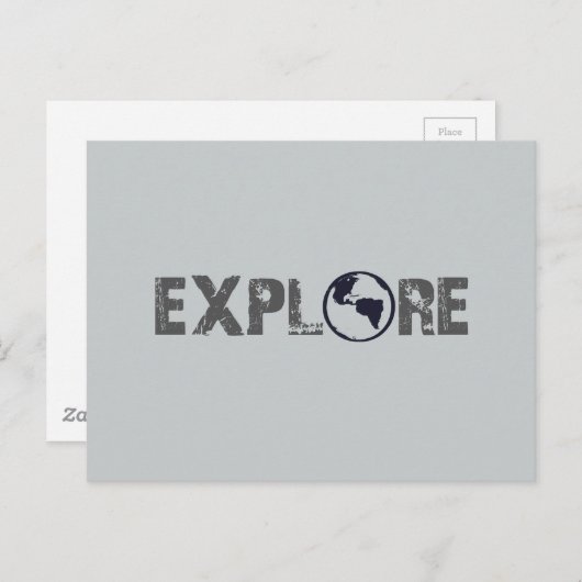 Carte Postale Explorer (Devant / Derrière)
