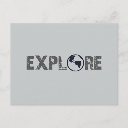 Carte Postale Explorer (Devant)