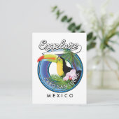 Carte Postale explorer cabo san lucas mexique patch de voyage (Debout devant)