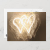 Carte Postale Explorer la lumière : les coeurs (Devant / Derrière)
