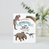 Carte Postale Explorer le Monde du Dinosaure Jurassique (Debout devant)