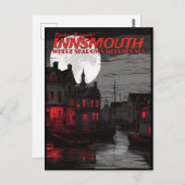 Carte Postale Explorez Innsmouth énigmatique (Devant / Derrière)