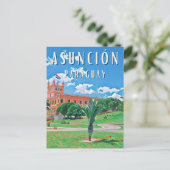 Carte Postale Explorez la capitale du Paraguay Asunción (Debout devant)