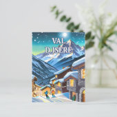 Carte Postale Explorez l'Élégance Alpine : Val d'Isère (Debout devant)