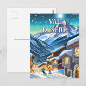 Carte Postale Explorez l'Élégance Alpine : Val d'Isère (Devant / Derrière)