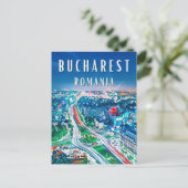 Carte Postale Explorez les merveilles de Bucarest (Debout devant)
