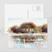 Carte Postale Explorez plus de nature sauvage (Devant / Derrière)