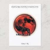 Carte Postale Explorez Votre Force (Devant)