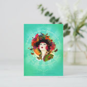 Carte Postale Exploser en fleur (Debout devant)