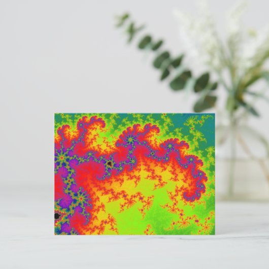 Carte Postale Exploser l'arc-en-ciel (Debout devant)