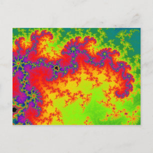Carte Postale Exploser l'arc-en-ciel