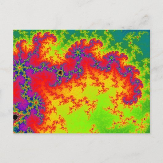 Carte Postale Exploser l'arc-en-ciel (Devant)