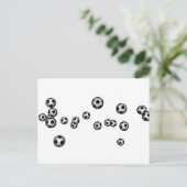 Carte Postale Explosion de balle de football (Debout devant)