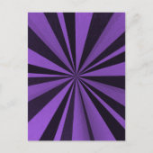 Carte Postale Explosion de couleur - Violet  (Devant)