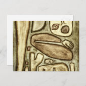 Carte Postale Explosion de la peur, 1939 par Paul Klee (Devant / Derrière)