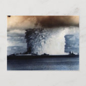 CARTE POSTALE EXPLOSION NUCLÉAIRE (Devant)