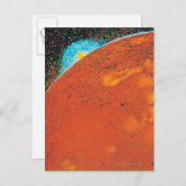 Carte Postale Explosion volcanique sur Io (Devant / Derrière)