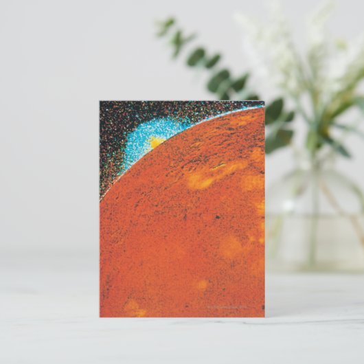 Carte Postale Explosion volcanique sur Io (Debout devant)