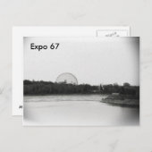 Carte postale Expo 67 (Devant / Derrière)