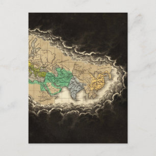 Carte Postale Exposer L'Empire de Charlemagne 814 AD