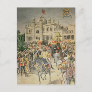 Carte Postale Exposition de 1900 : le pavillon anglo-indien