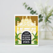 Carte Postale Exposition de San Diego en 1915 (Debout devant)