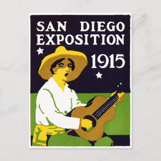 Carte Postale Exposition de San Diego en 1915 (Devant)
