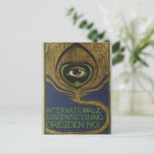 Carte Postale Exposition internationale vintage Art nouveau Klin (Debout devant)