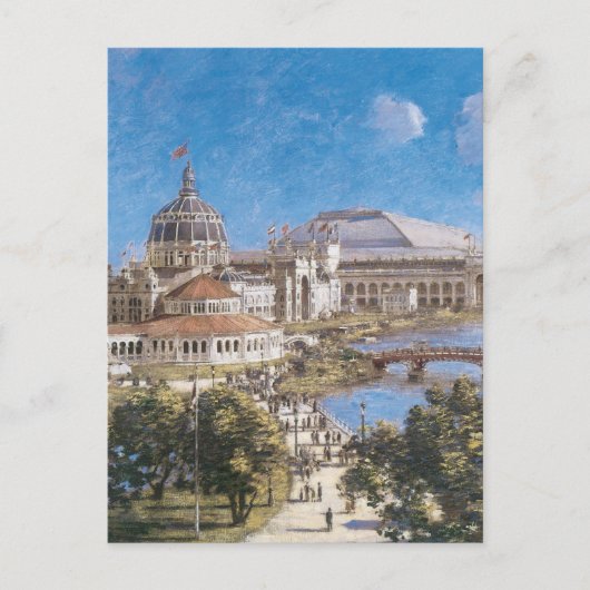 Carte Postale Exposition mondiale de la Colombie par Theodore Ro (Devant)