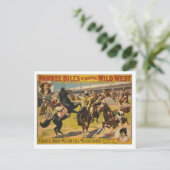 Carte Postale Exposition occidentale sauvage de Bill de Pawnee (Debout devant)