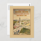 Carte Postale Exposition Panama-Californie 1915 (Devant / Derrière)