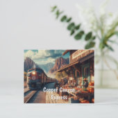 Carte Postale Express de canyon de cuivre (Debout devant)