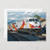 Carte Postale Express de coureur ferroviaire du Nouveau-Mexique (Devant / Derrière)