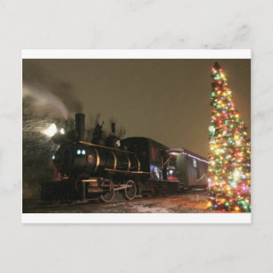 Carte Postale express de noël polaire
