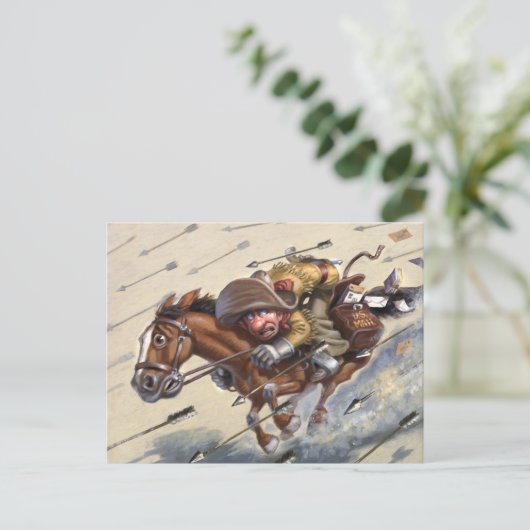 Carte Postale Express de Pony (Debout devant)