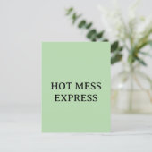 CARTE POSTALE EXPRESS DÉSASTREUX (Debout devant)
