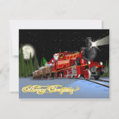 Carte postale express dessin animé Noël (Devant)