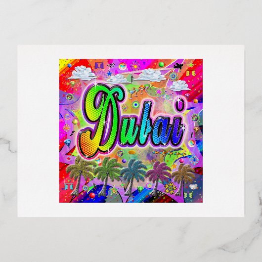 Carte postale Express Dubai Vista (Recto)